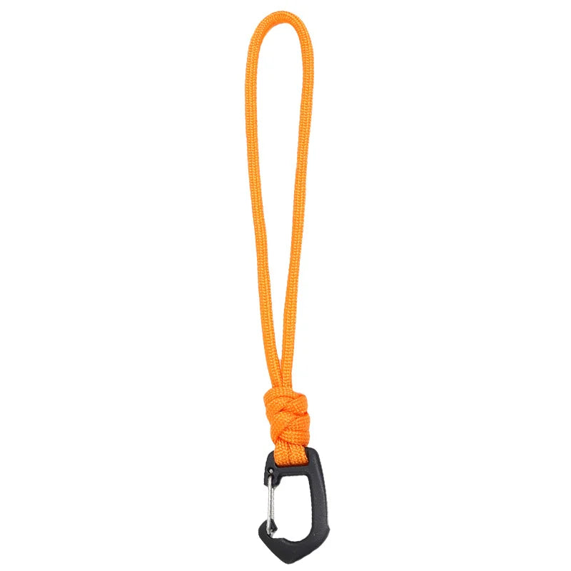 Key Ring Umbrella Rope Hook Outdoor Camping Sports Accessories Braid Rope 7-core Keychain Flashlight Small Tool Key Lanyard