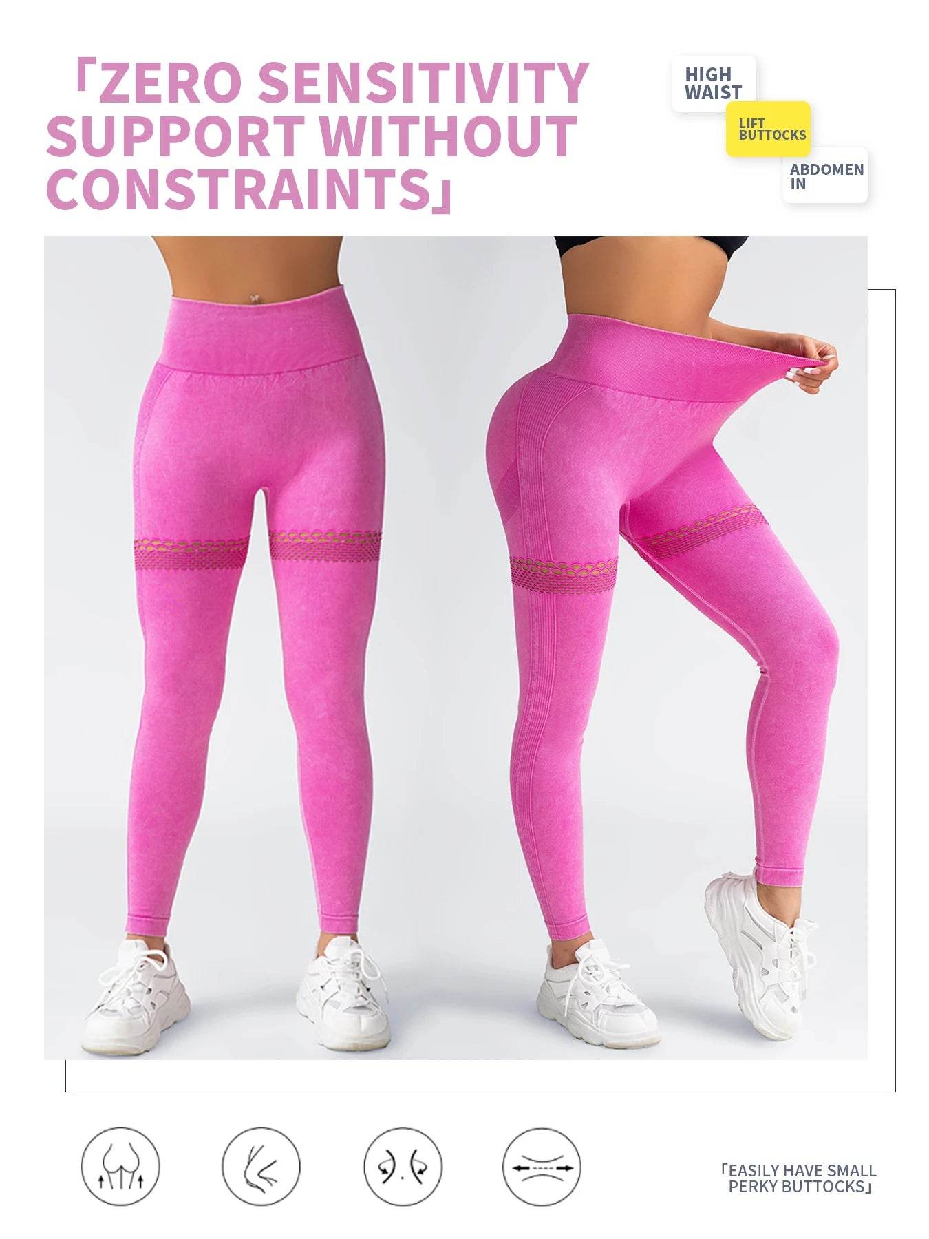 Women's Mesh Butt Lifting Leggings - P12 Hub Europe