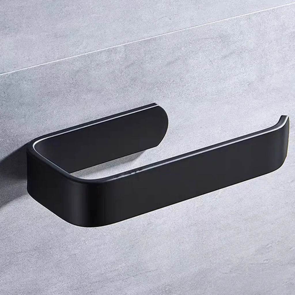 Storage Rack No Punching Towel Rack Kitchen Holder Shelf For Kitchen Wall Shelves Fixture Home Improvement Tissue Holder - P12 Hub Europe