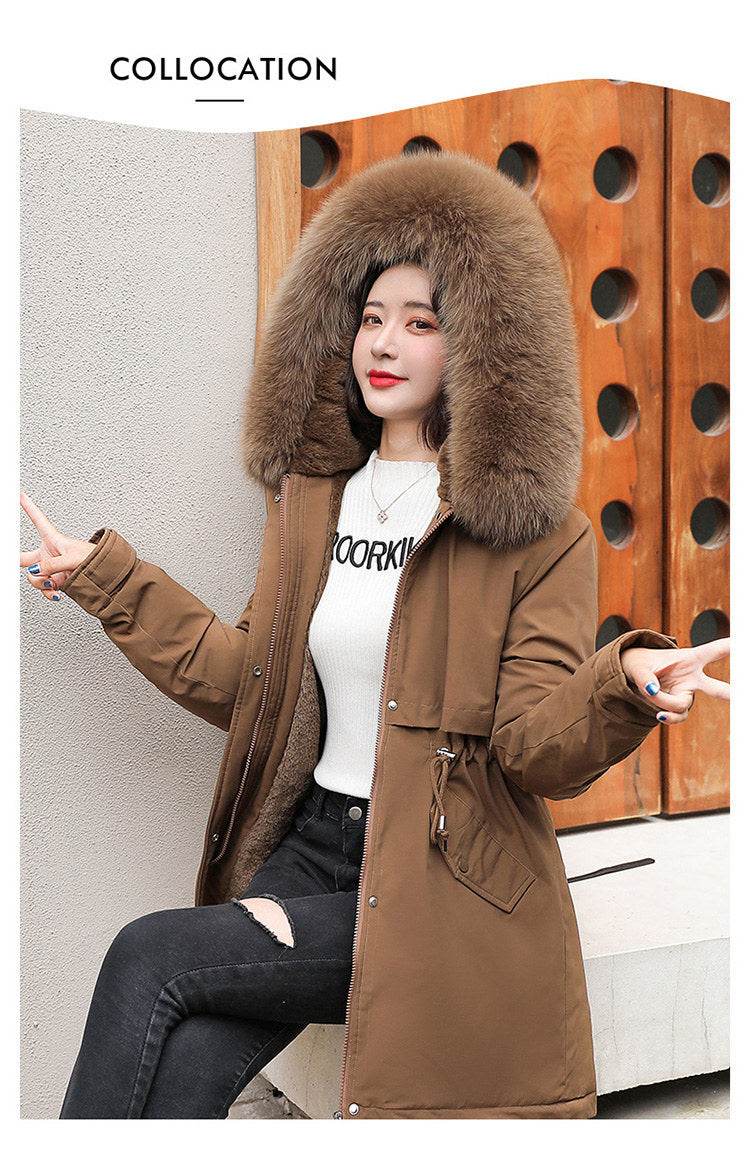 Slim Fur Collar Parka - P12 Hub Europe