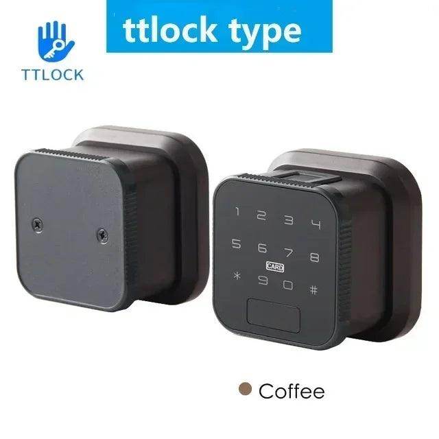 Lock Smart Door Fingerprint, NFC, App, WiFi/BLE, 35-55mm - P12 Hub Europe