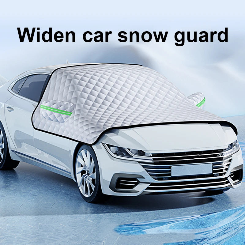 Summer Windshield Cover UV Reflective Sun Shade Waterproof 4-Season Universal Sun Protection Cover Winter Snow Shield Car Cover