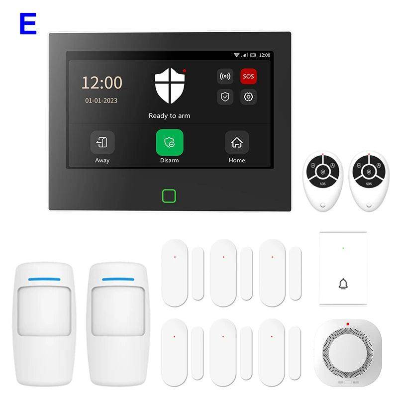 Alarm 7 Inch 4G WiFi Tuya - P12 Hub Europe