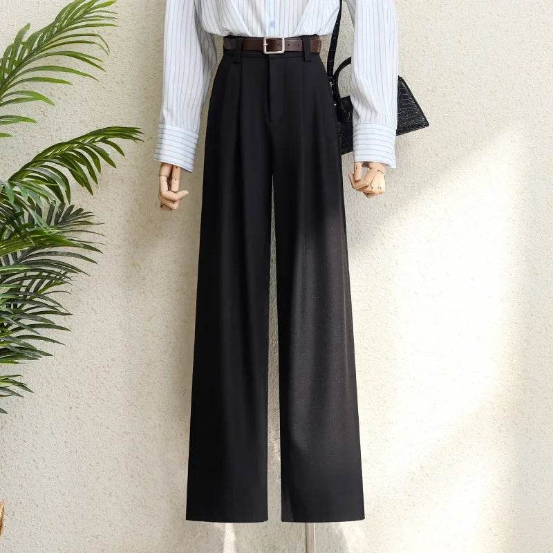 Women's Wide Leg Suit Pants - P12 Hub Europe