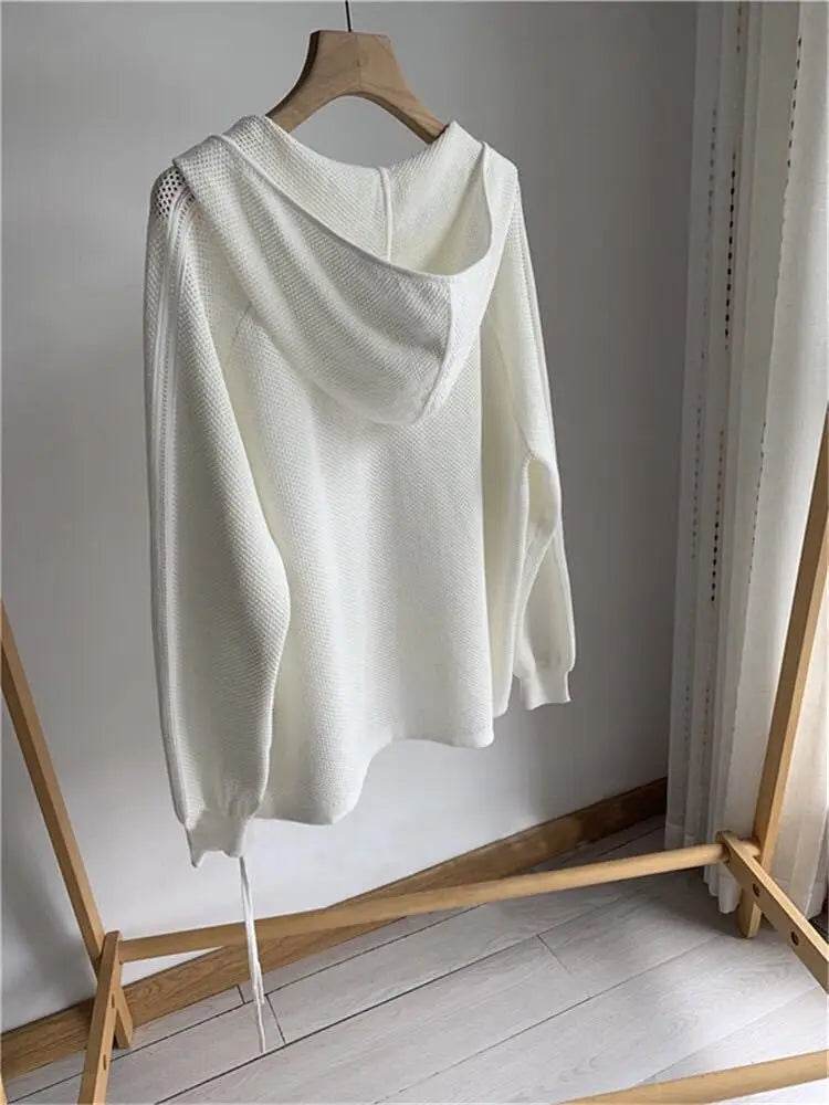 Lazy Style Hollow Out Knit Top - P12 Hub Europe