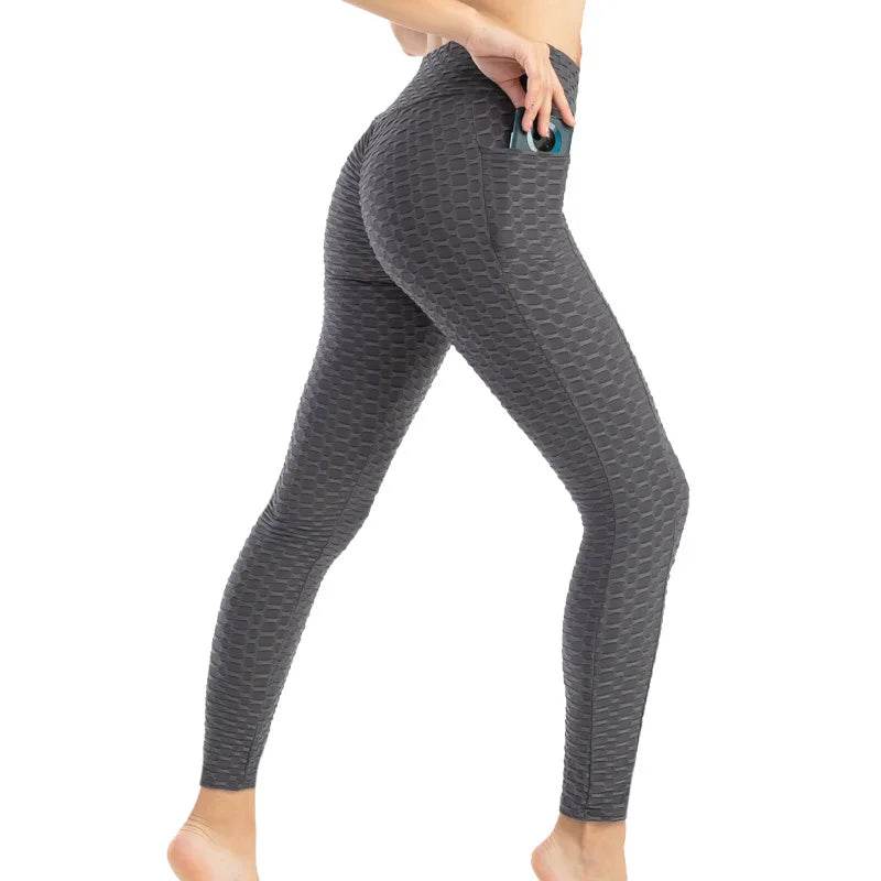 Women's Pocketed Bubble Leggings - P12 Hub Europe