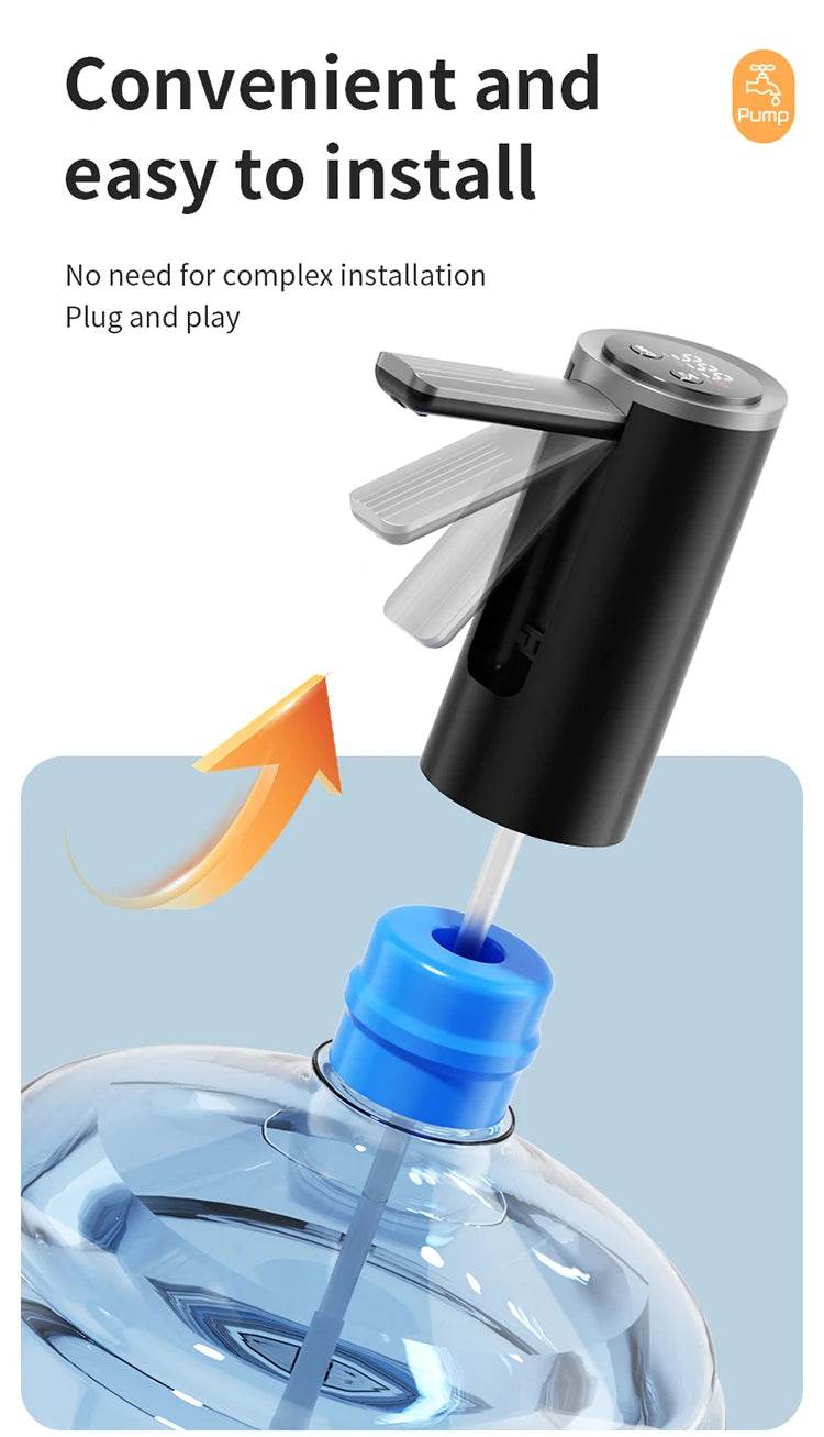 Smart Quantitative Alcohol Dispenser Professional High End Whiskey Pump Dispenser Liquor Pump Adjustable Foldable Wine Decanter - P12 Hub Europe