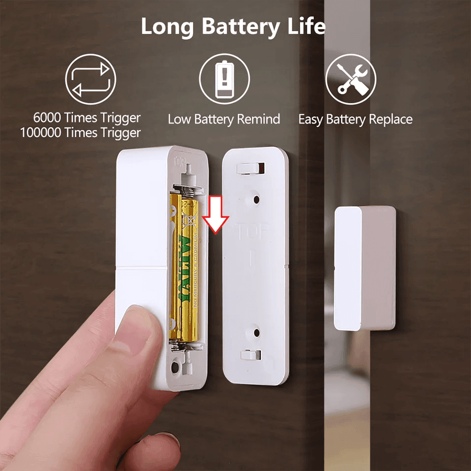 Sensor Door Tuya Zigbee WiFi Smart - P12 Hub Europe