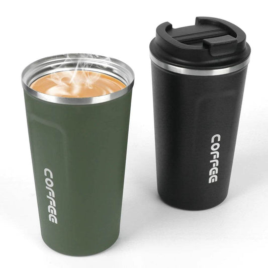 Leak-Proof Stainless Steel Travel Mug - P12 Hub Europe