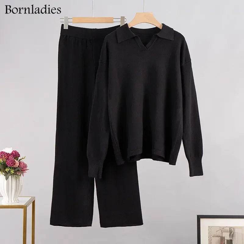 Bornladies Winter Knitted Pants Set - P12 Hub Europe