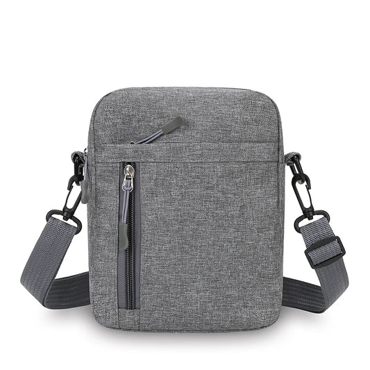 New Men's Outdoor Small Shoulder Bag Nylon Portable Commuter Shoulder Bag Casual Versatile Multi-Component Crossbody Bag