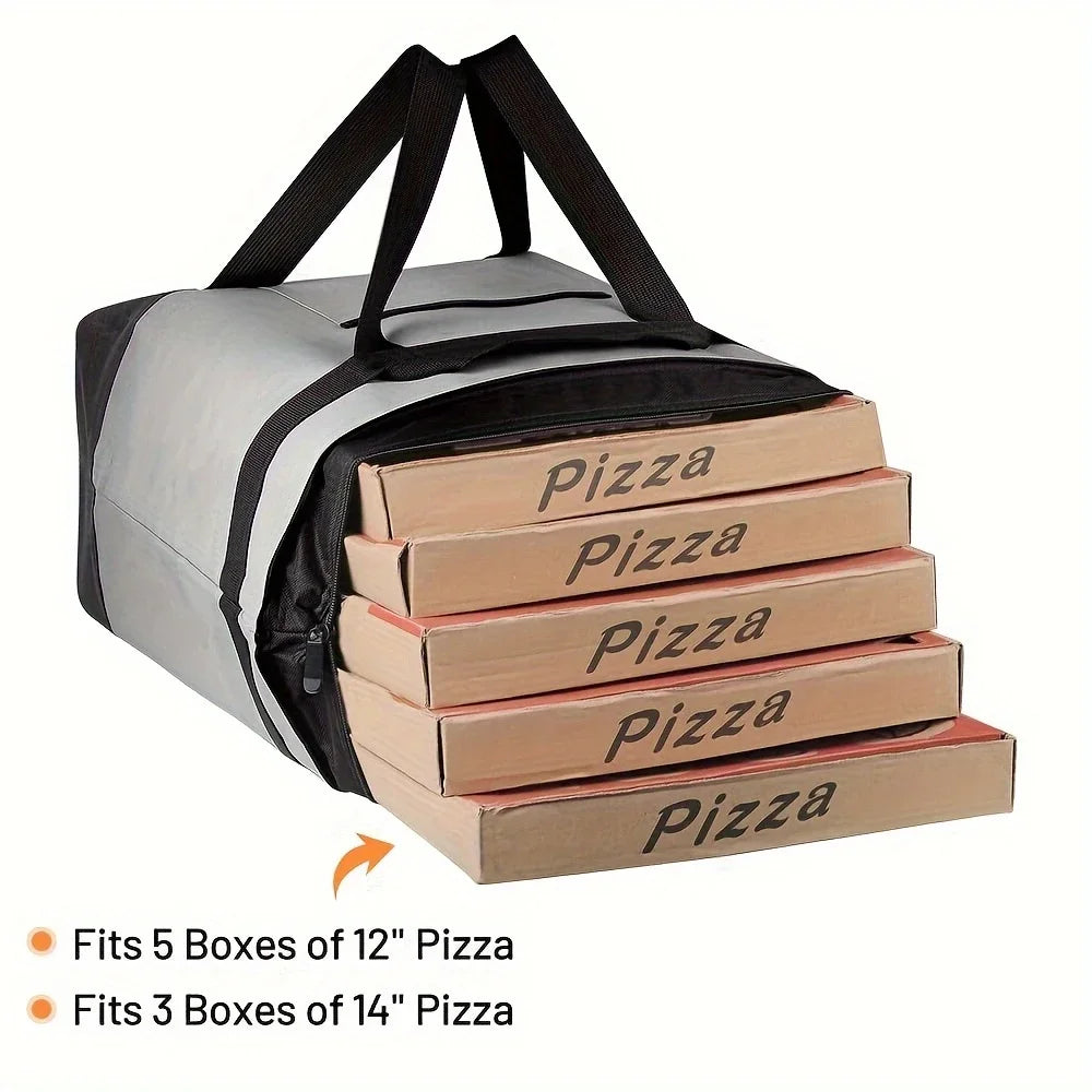 Insulated Cooler Bag Large Capacity Double-layer Aluminum Foil Thickened Ice Pack Camping Picnic Preservation Refrigerated Bag
