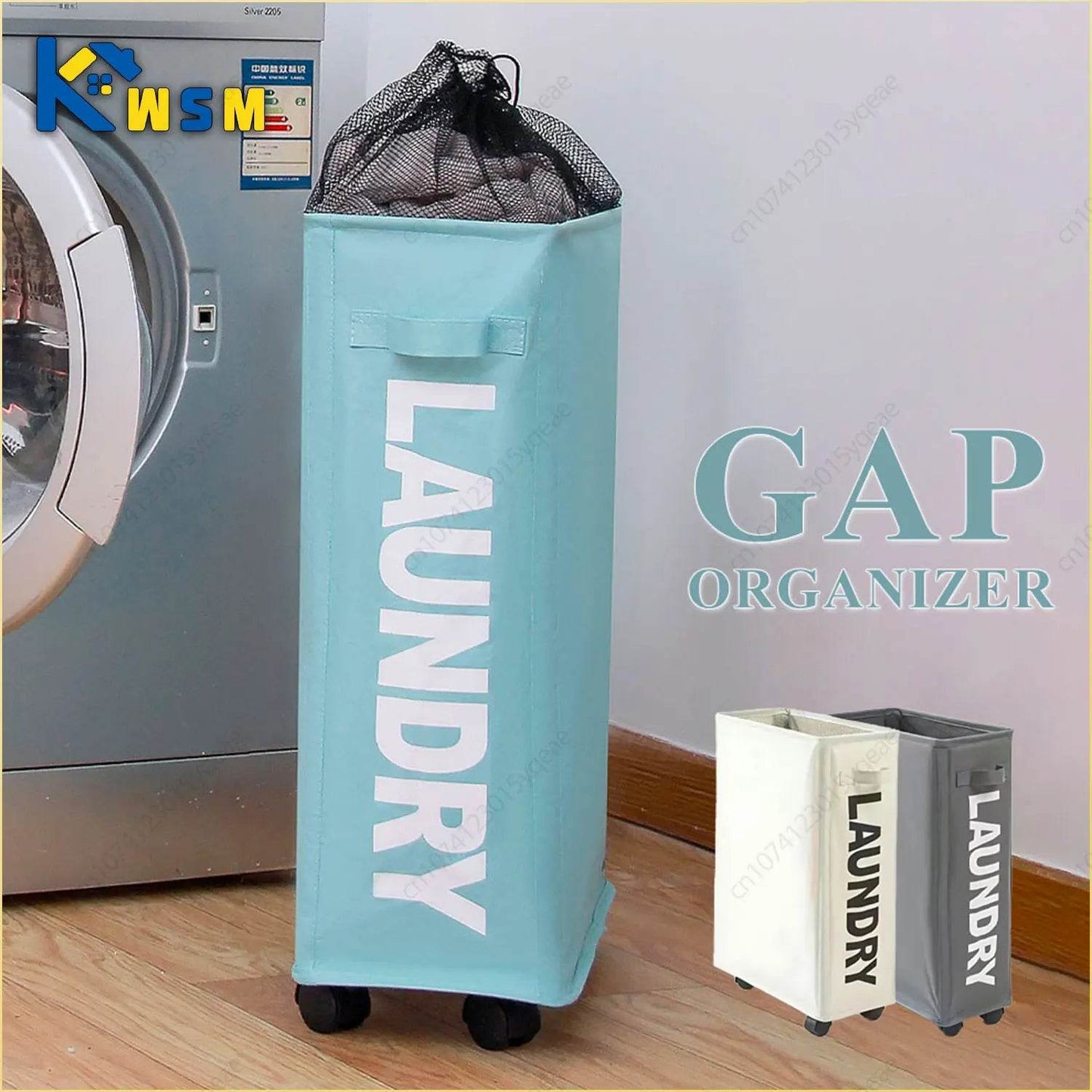 Rolling Foldable Laundry Basket - P12 Hub Europe