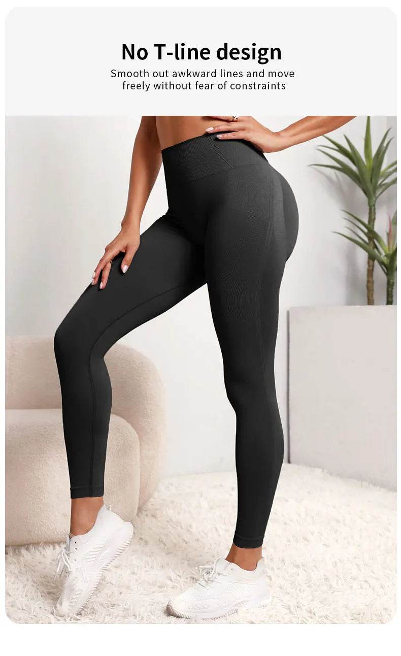 Women's High-Waist Tummy Control Leggings - P12 Hub Europe