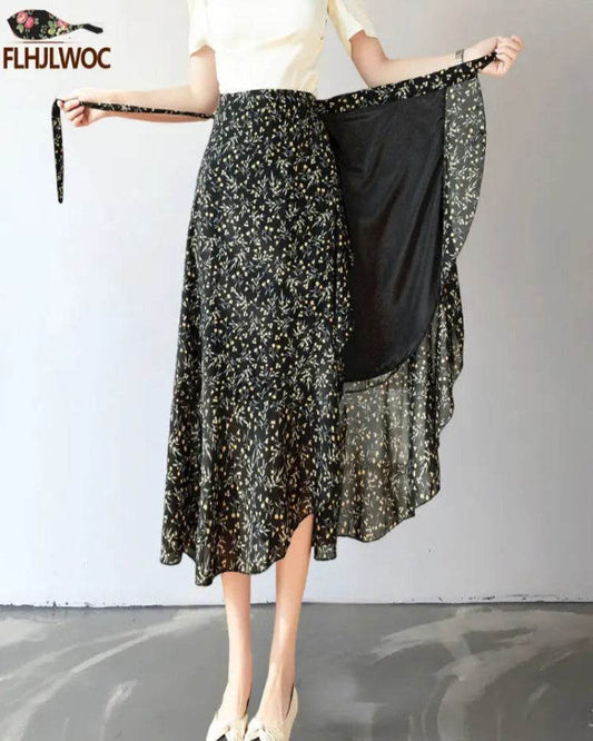 Women's Floral Lace-Up Dress - P12 Hub Europe