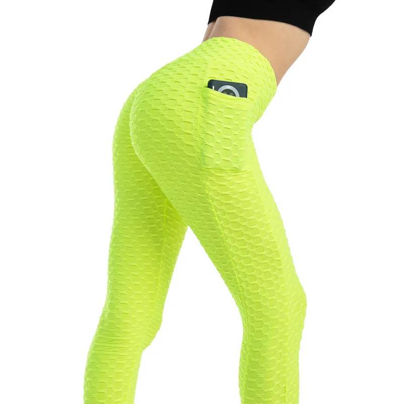 Women's Pocketed Bubble Leggings - P12 Hub Europe