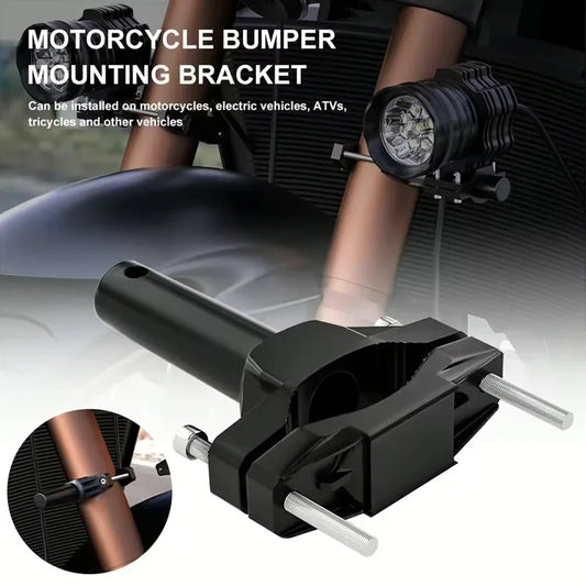 For Motorcycle Bumper Modified Headlight Stand Spotlight Extension Pole Frame Support Extension Bracket Universal Mount Bracket
