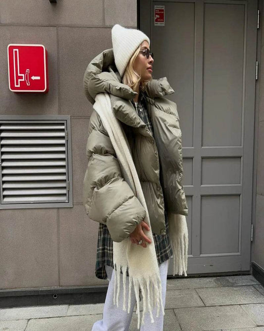 Warm Hooded Street Parka - P12 Hub Europe