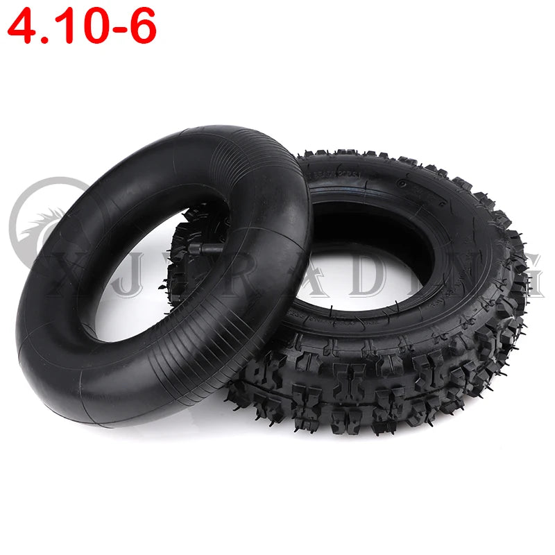 6 inch tire Front 4.10-6 rear 13x5.00-6 Inner outer tires For Atv Go Kart Mini Quad 47cc 49cc Snow Motorcycle Tire