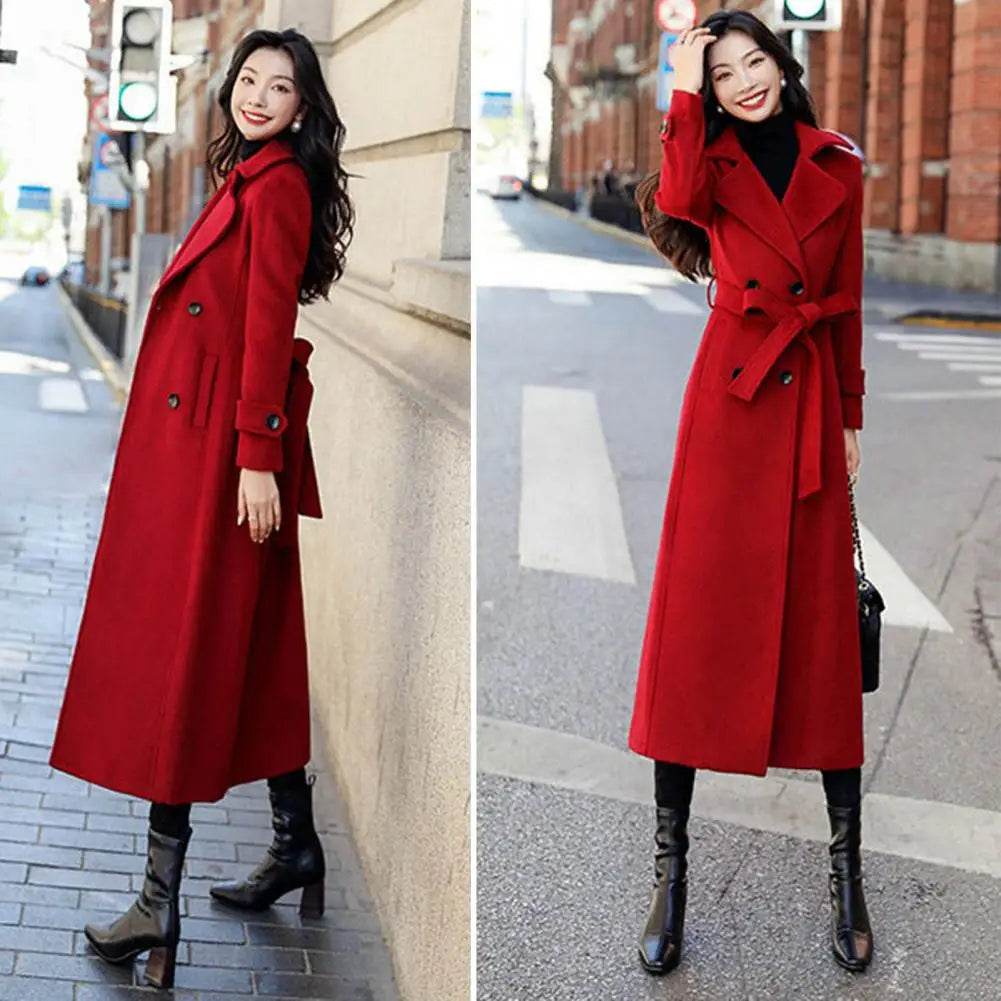 Warm Business Wool Overcoat - P12 Hub Europe