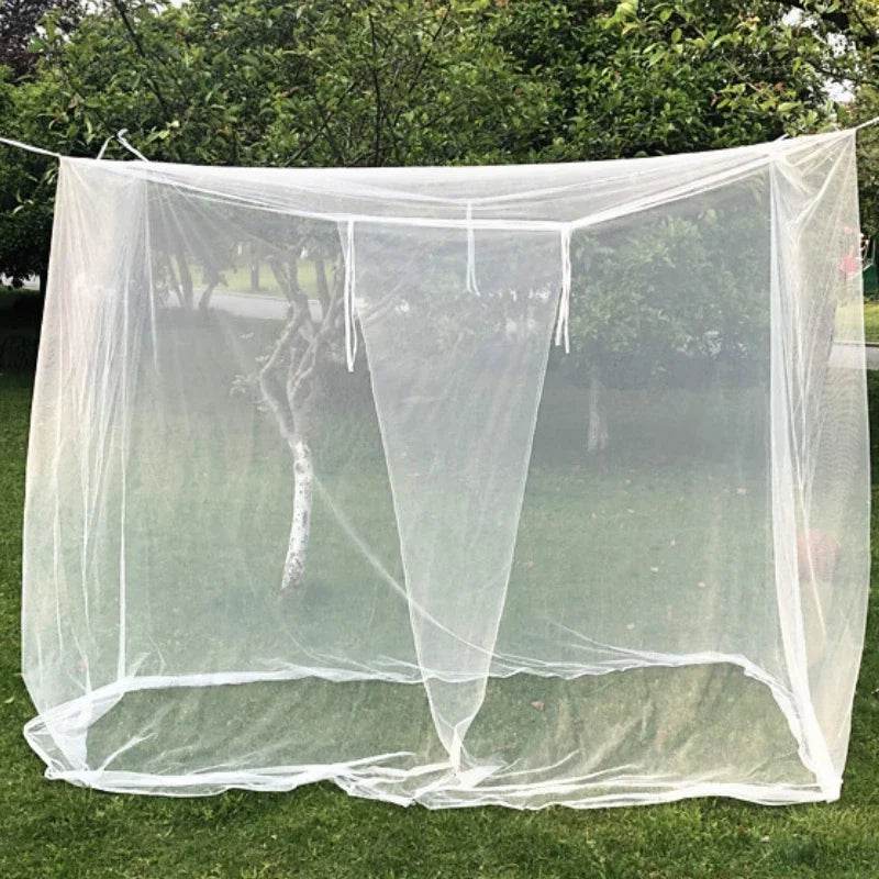 Camping Net White Mesh Portable Square Foldable Mosquito Control Mosquito Net Lightweight Outdoor Camping Tent Sleeping Summer - P12 Hub Europe