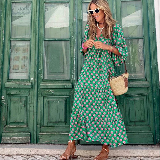 Long Sleeve Maxi Dress - P12 Hub Europe