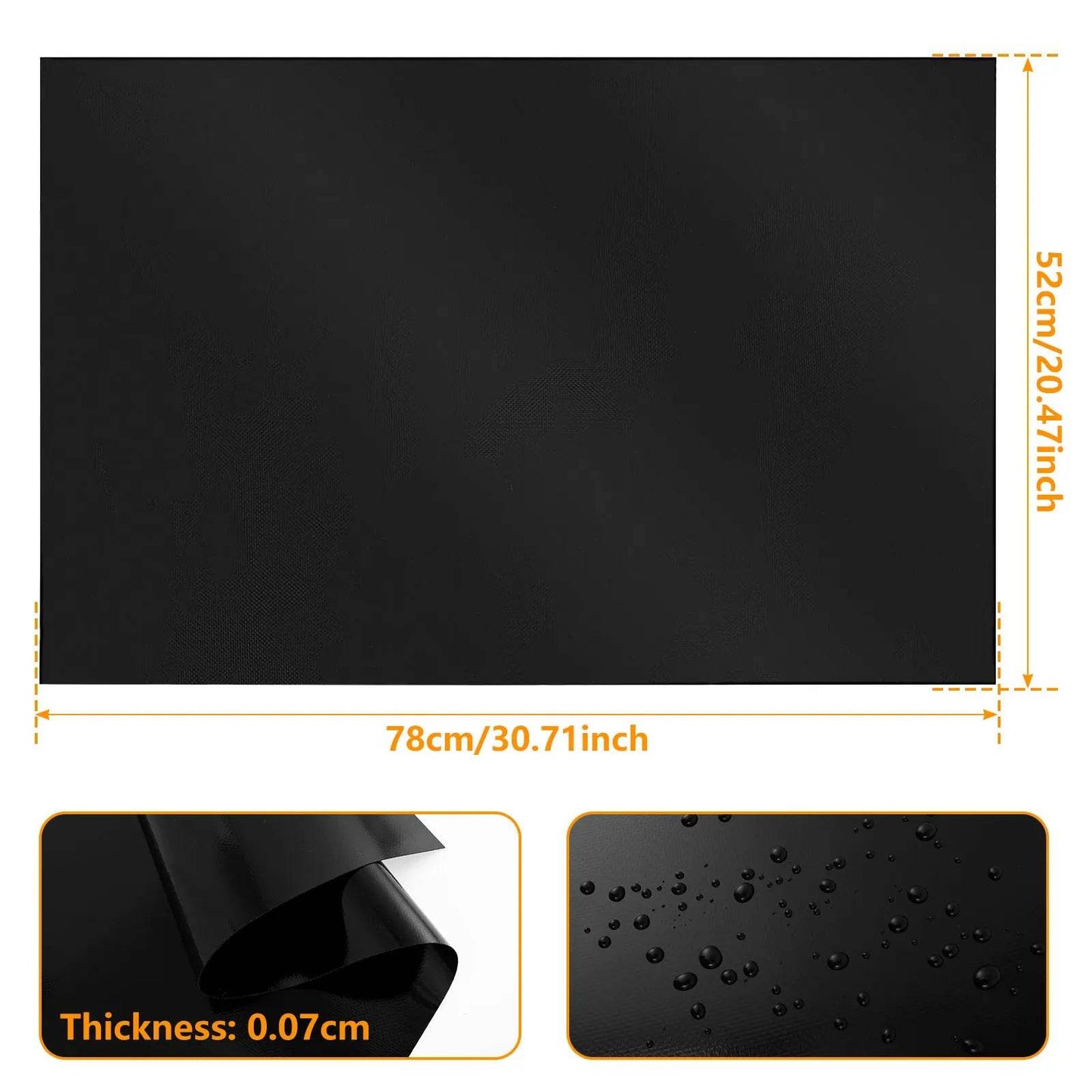 Silicone Induction Cooktop Mat Non Slip Electric Stove Cover Pad Cooktop Protector Cooking Kitchen Accessories Stove Top Cover - P12 Hub Europe