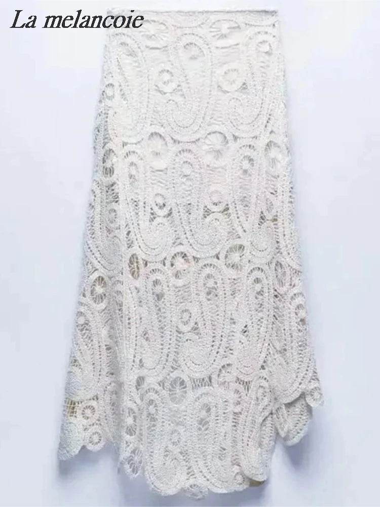 Crochet Irregular Skirt Set - P12 Hub Europe