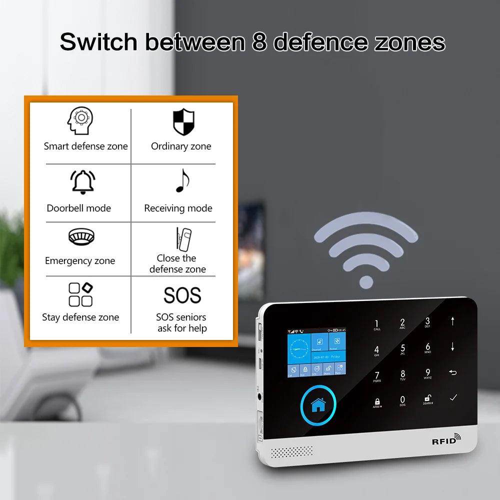 Alarm Smart Tuya WiFi 4G Home - P12 Hub Europe