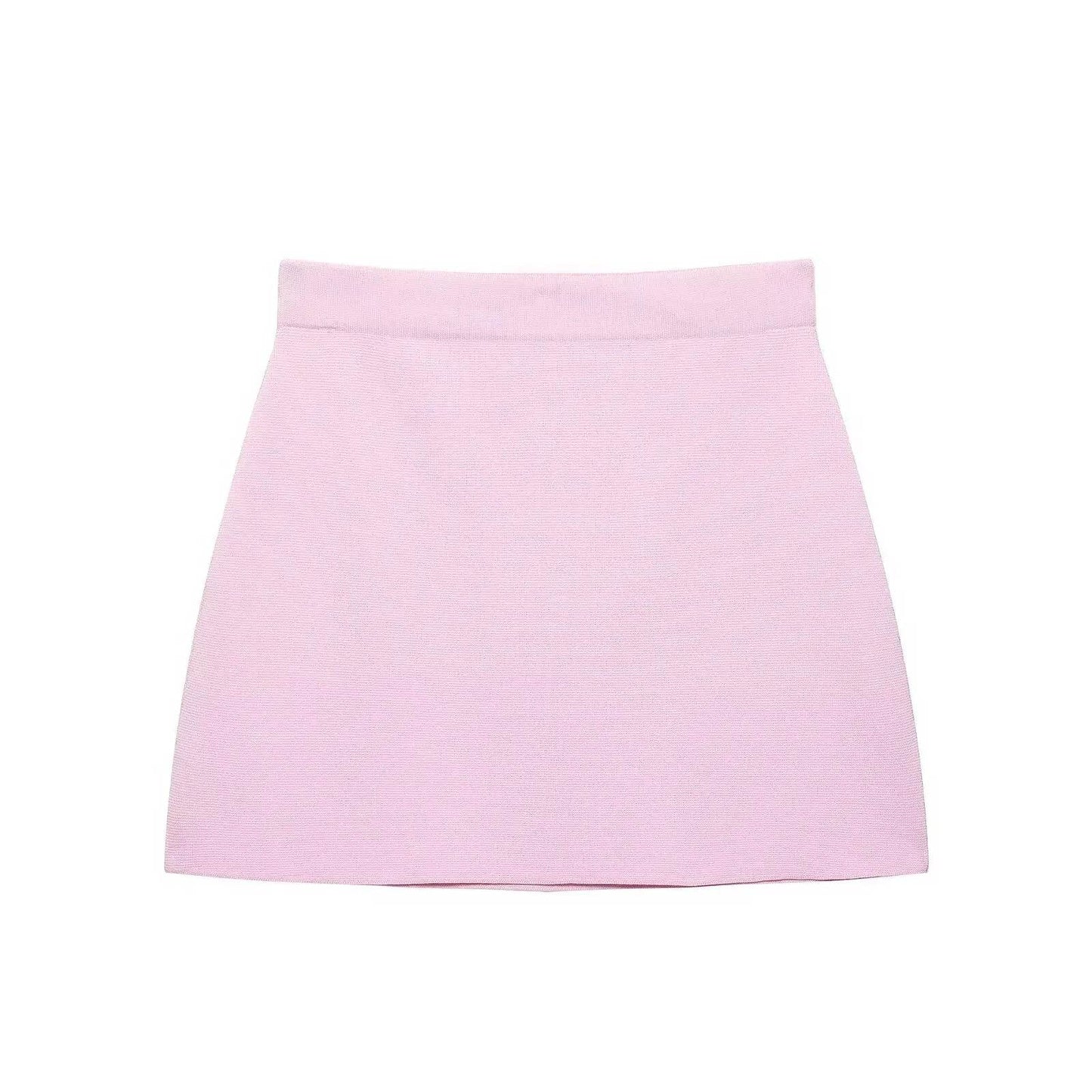 Solid Knitted Mini Skirt - P12 Hub Europe