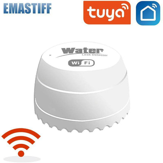 WiFi Water Leak Sensor, 40dB | Tuya Smart Life Flood Alert - P12 Hub Europe