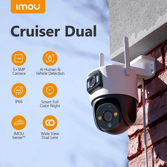 Camera PTZ WiFi Dual Lens, AI Detect, 6/8/10MP - P12 Hub Europe