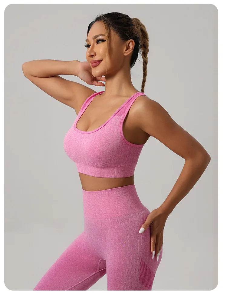 Mileegirl Seamless Gym Yoga Set - P12 Hub Europe