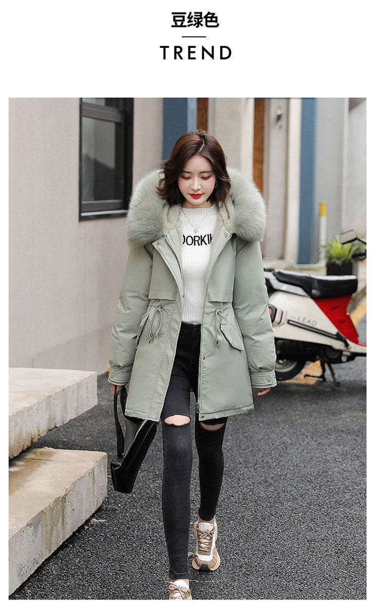 Slim Fur Collar Parka - P12 Hub Europe