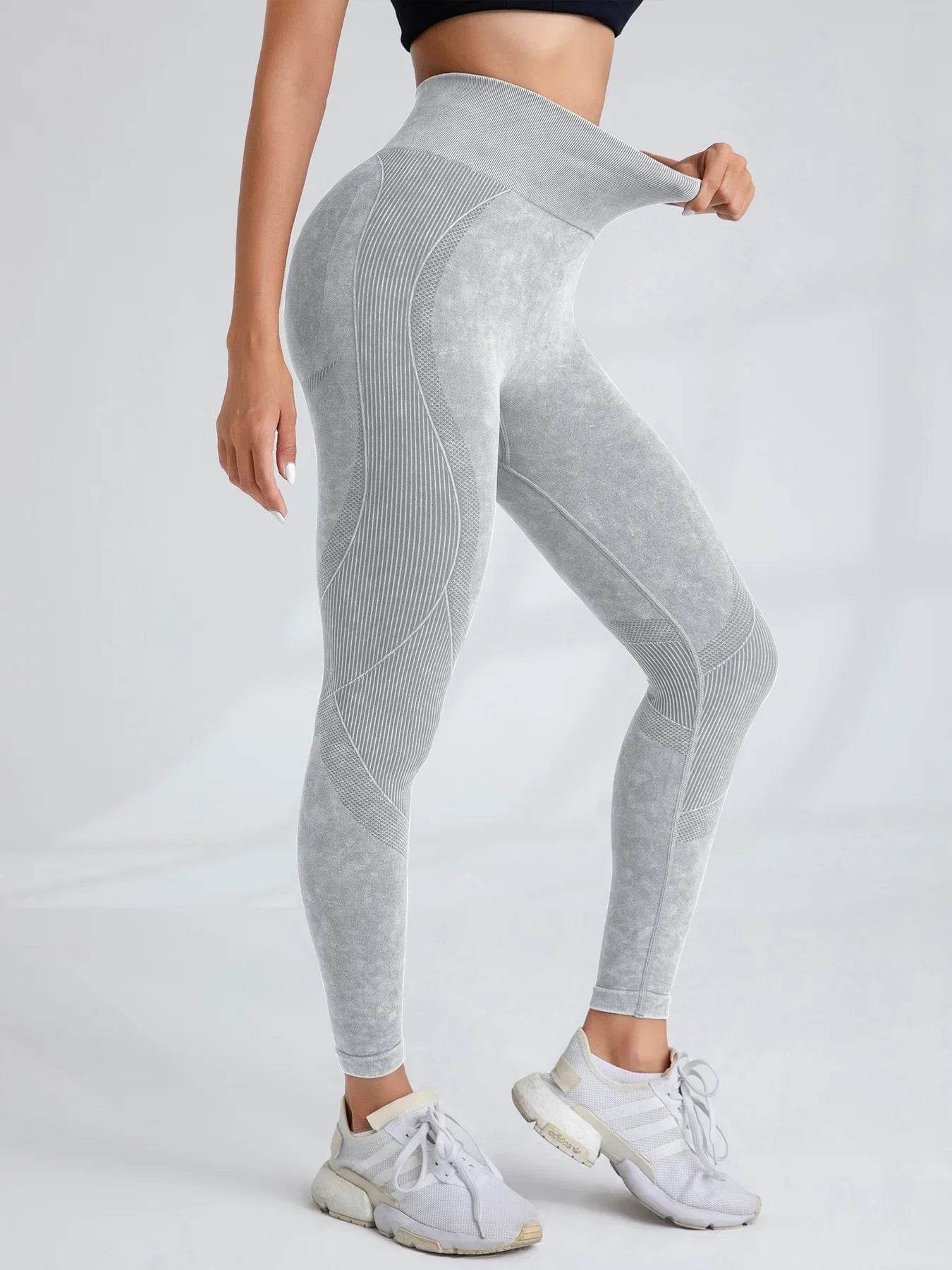 Seamless Scrunch Yoga Leggings - P12 Hub Europe