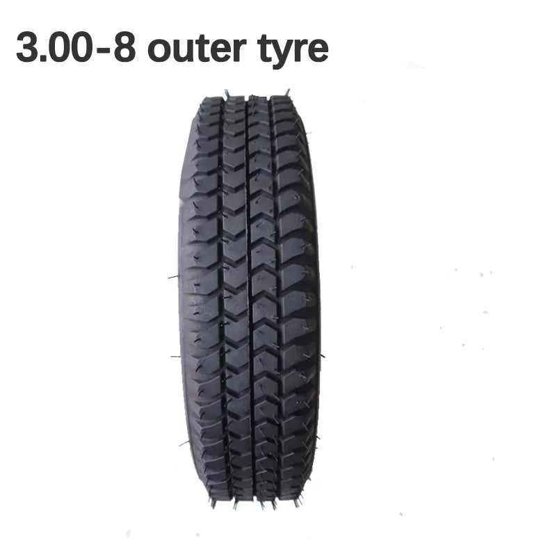 High-quality 3.00-8 tire 300-8 Scooter Tyre & Inner Tube for Mobility s 4PLY Cruise Mini Motorcycle