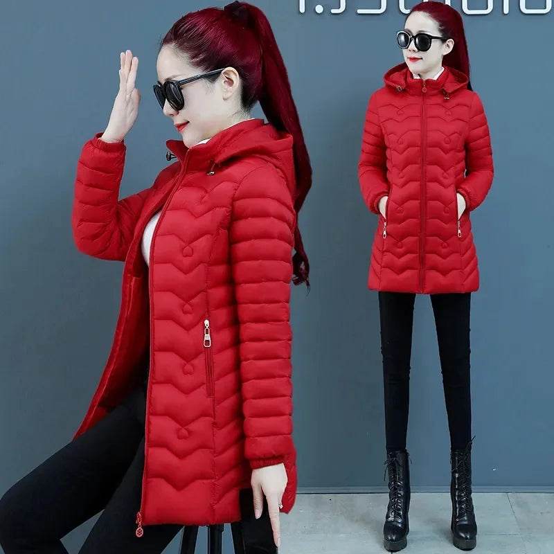 Warm Quilted Mother's Parka - P12 Hub Europe