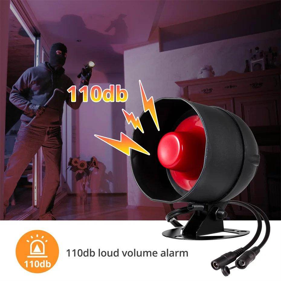 Alarm KERUI WiFi Smart 110dB - P12 Hub Europe
