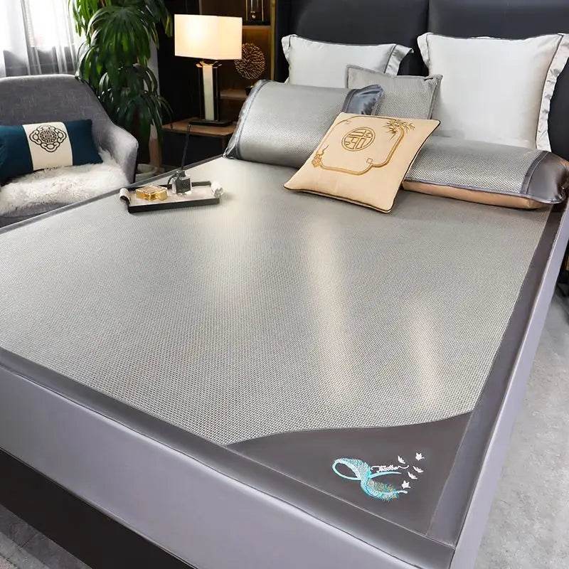 WOSTAR Summer cooling mattress 150 adult baby air conditioning cool sleeping mat cold bed sheet protection pad queen king size - P12 Hub Europe