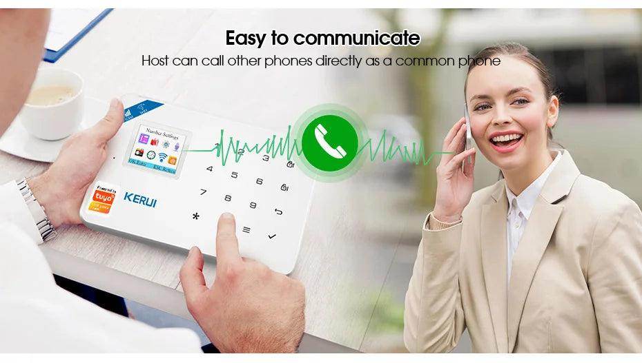 Alarm Smart KERUI Tuya WiFi GSM - P12 Hub Europe