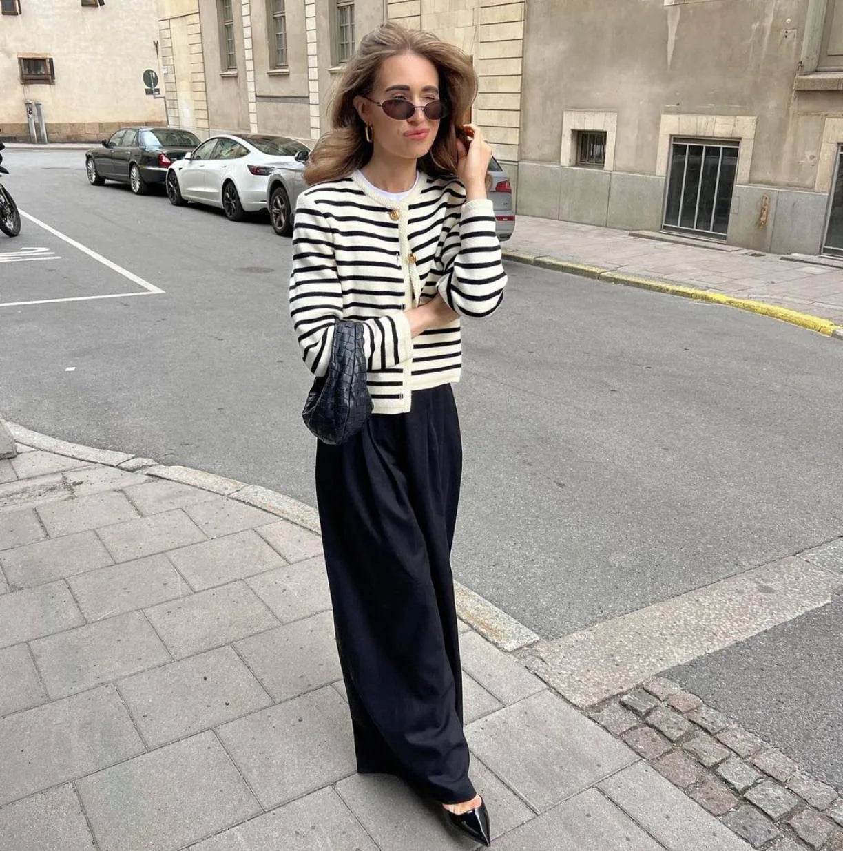 Tossy Zebra Knit Shorts Set - P12 Hub Europe
