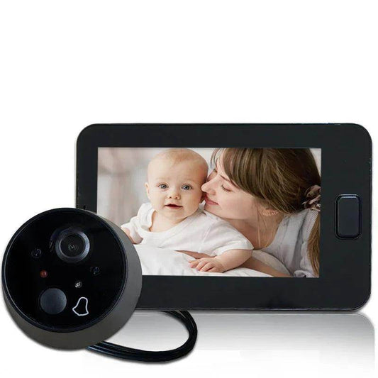 Digital Door Viewer | 170° Wide Angle, IR Night Vision, Battery - P12 Hub Europe