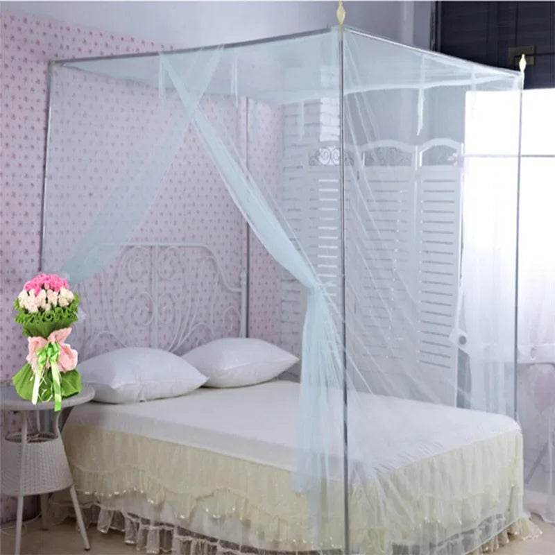Camping Net White Mesh Portable Square Foldable Mosquito Control Mosquito Net Lightweight Outdoor Camping Tent Sleeping Summer - P12 Hub Europe