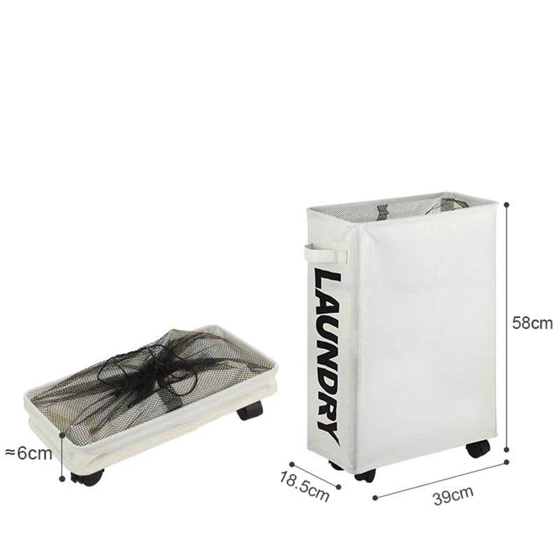 Slim Rolling Laundry Hamper - P12 Hub Europe