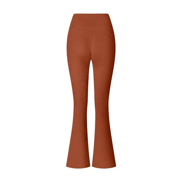 Women's High-Waist Flare Leggings - P12 Hub Europe