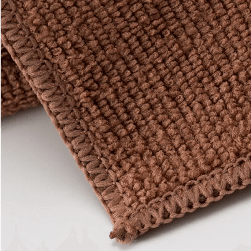 Brown Handkerchief Towels Women Home Thicker Retro New Fall Absorbent Soft Quick Dry Adult House-keeping Work Simple Wipe Hands - P12 Hub Europe