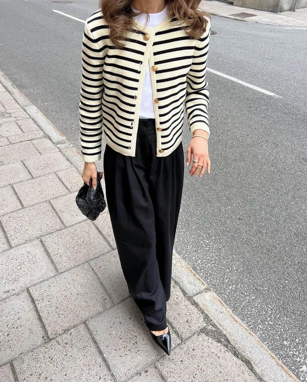 Tossy Zebra Knit Shorts Set - P12 Hub Europe