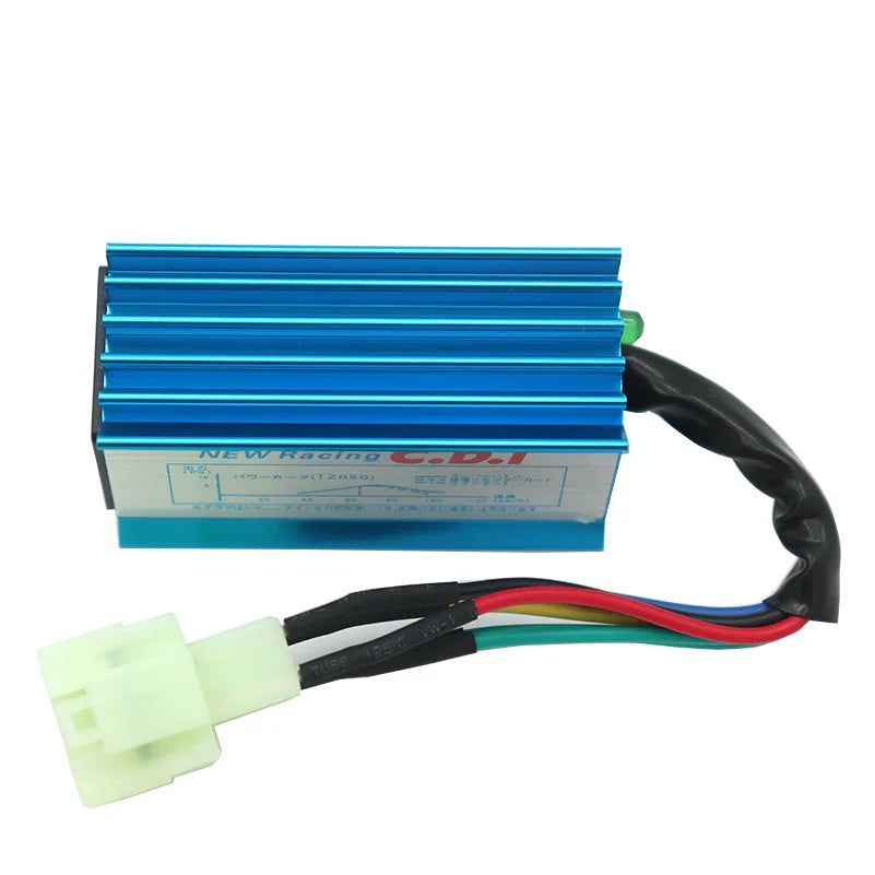 Motorcycle Performance Ignition Coil Racing AC CDI Spark Plug for GY6 50cc 125cc 150cc Moped Scooter Quad Buggy Pit Dirt Bike