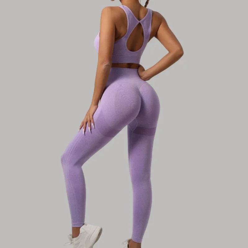 Mileegirl Seamless Gym Yoga Set - P12 Hub Europe