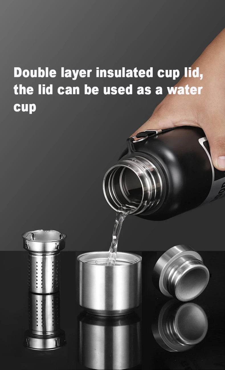 1000ML Stainless Steel Sport Thermos - P12 Hub Europe